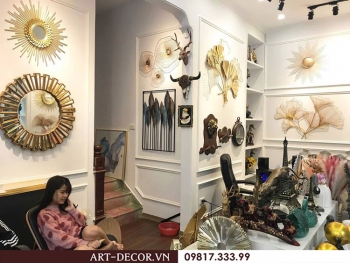 Trang trí nội thất chung cư nên dùng tranh treo tường loại nào?