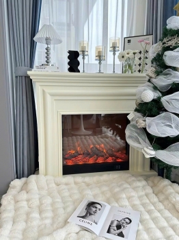 Feedback lò sưởi decor của khách hàng dự án tại Diamond Alnata