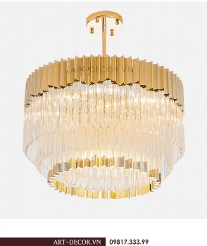 Đèn chùm phòng khách cao cấp DCC 027