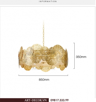 Đèn thả trang trí nghệ thuật DCC 029