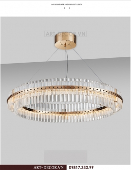 Đèn thả pha lê cao cấp DCC 036