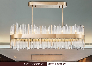 Đèn chùm cao cấp pha lê DCC 042