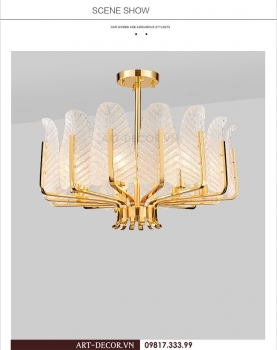 Đèn chùm hiện đại phòng khách DCC 055