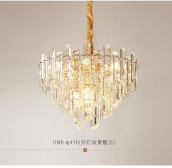 Đèn pha lê thả trang trí nội thất DCC 119