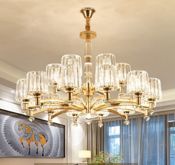 Đèn chùm nhập khẩu trang trí phòng khách DCC 135