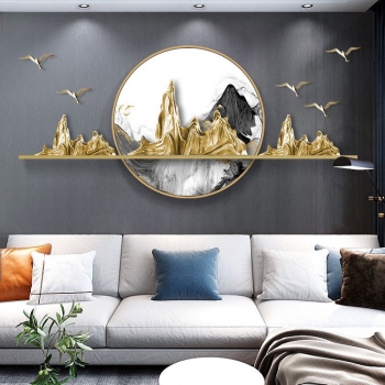 Tranh decor núi 3D nghệ thuật TSA 034