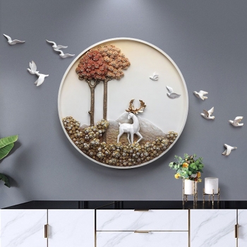 Decor 3D đơn treo tường TSA 039