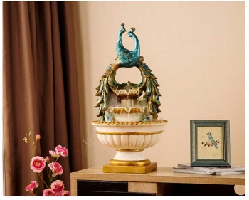 Đài phun nước chim công DEC 027