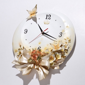 Đồng hồ decor gắn tường trang trí nội thất DNT 018