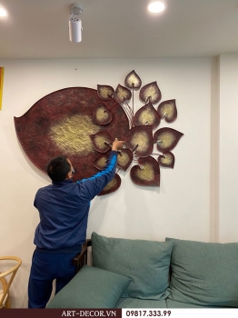 +350 Mẫu tranh sắt nghệ thuật đã lắp đặt cho khách hàng PART 3