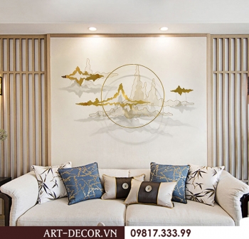 Decor núi non trang trí nội thất phòng khách độc đáo TS 096