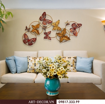 Tranh bướm trang trí nội thất độc đáo, nghệ thuật TS 097