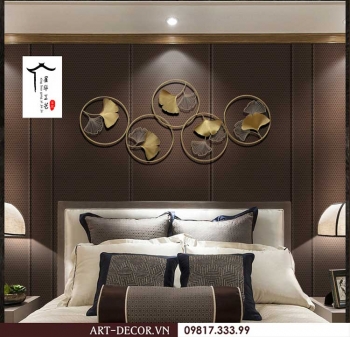 Tranh sắt treo tường cây phú quý TS 166