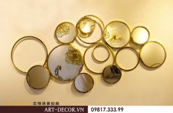 Tranh gương trang trí nội thất hiện đại TS 182