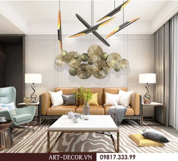 Tranh sắt trang trí hiện đại TS 191