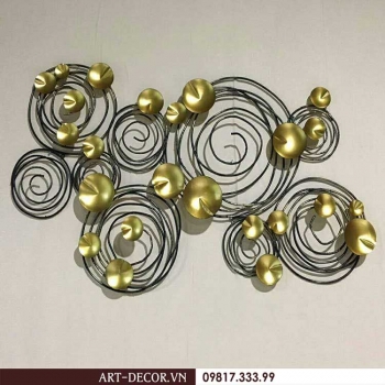 Tranh sắt treo tường hiện đại TS 194