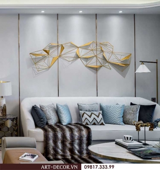 Decor gắn tường 3D trang trí nội thất TS 202