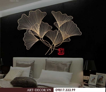 Decor gắn tường tạo hình lá cây TS 204
