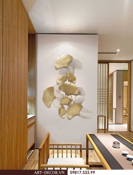 Tranh trang trí tạo hình lá cây TS 203