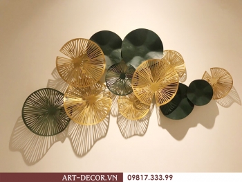 Tranh decor hoa sen trang trí nội thất TS 238