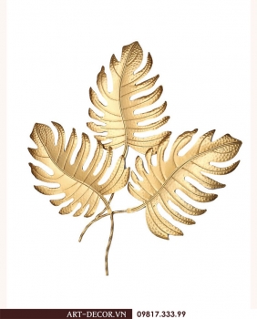 Tranh trang trí lá độc đáo TS 253