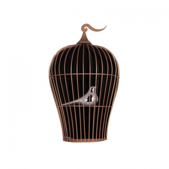 Decor gắn tường lồng chim trang trí nội thất TS 257