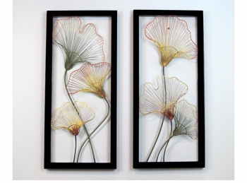 Tranh lá Ginko trang trí nội thất TS 260