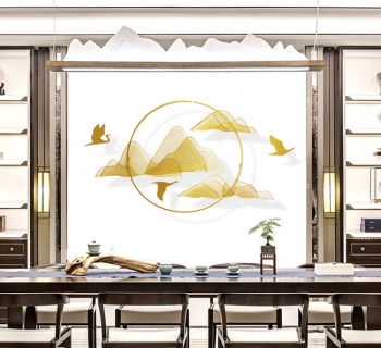 Decor núi trang trí nội thất TS 267