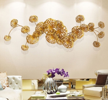 Tranh decor hoa sen trang trí TS 262