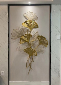 Tranh lá Ginko dạng thẳng độc đáo TS 274