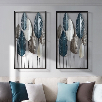 Tranh lá trang trí nội thất chung cư TS 322