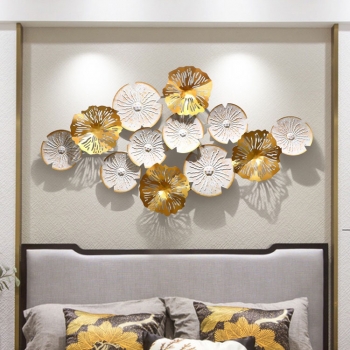 Decor hoa sen trắng treo tường TS 342