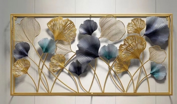 Tranh lá Ginko có khung TS 348