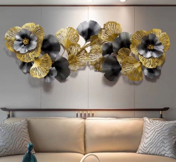 Tranh lá Ginko trang trí nội thất TS 346