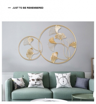 Tranh lá Ginko 2 vòng TS 362