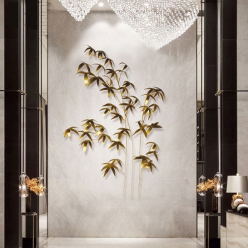 Lá tre kim loại trang trí TS 537