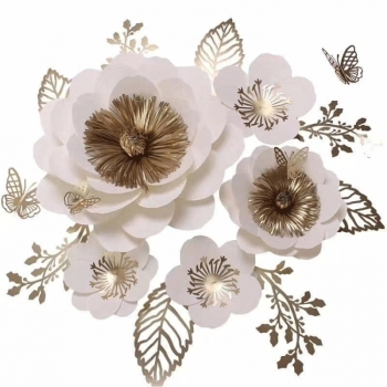 Tranh decor hoa trang trí TS 558