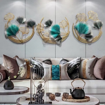 Tranh sắt Ginko tròn TS 554