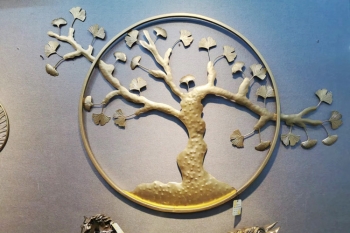 Decor cây kim loại trang trí TS 563