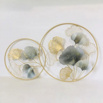 Decor lá Ginko 2 vòng treo tường TS 561