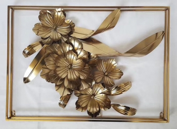 Tranh decor hoa trang trí TS 570