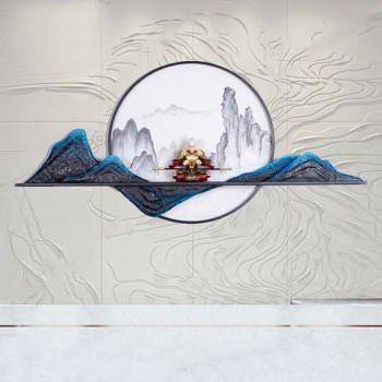 Decor kim loại mạ trang trí TS 610