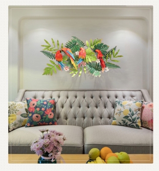 Hoa sắt mạ decor trang trí TS 603