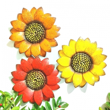 Hoa sắt decor kim loại trang trí TS 649