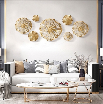 Decor hoa sắt nghệ thuật treo tường TS 660