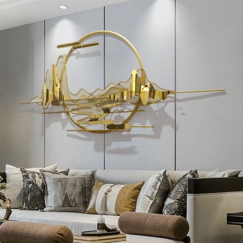 Decor núi mạ vàng cao cấp trang trí nội thất TS 656