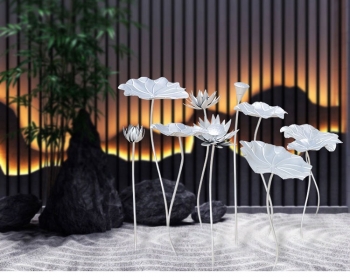 Lá sen decor trang trí nội, ngoại thất TS 671