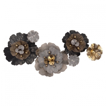 Hoa kim loại trang trí nội thất chung cư TS 683