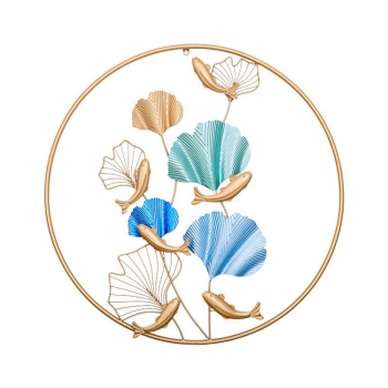 Lá Ginko kết hợp với cá trang trí TS 702