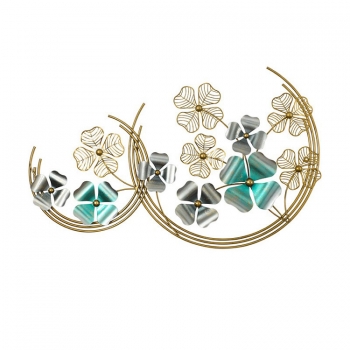 Tranh decor 2 vòng trang trí nội thất TS 717